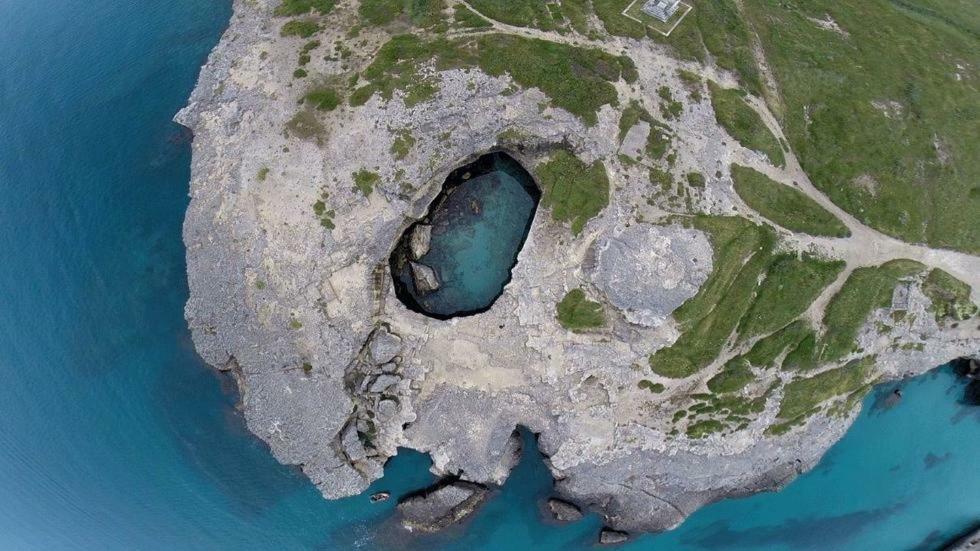 Casa Azzurra Lägenhet San Foca Exteriör bild